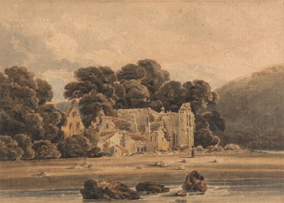 Abbaye de Valle Crucis, près de Llangollen - Thomas Girtin